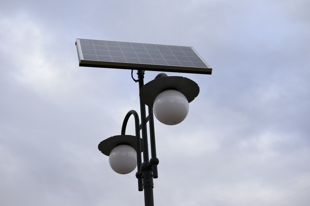 Lampa solarna, parkowa