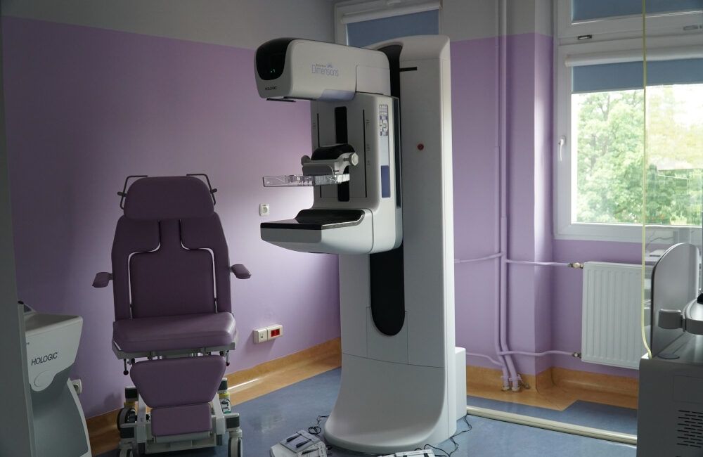 Urządzenie do badania mammograficznego