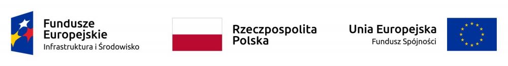 Logo funduszy europejskich i flaga Rzeczypospolitej Polskiej
