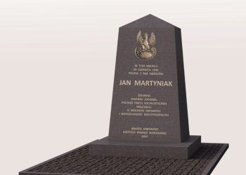 Projekt pomnika Jana Martyniaka