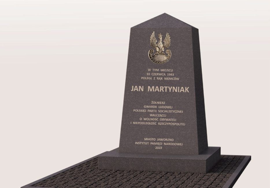 Projekt pomnika Jana Martyniaka